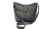 Charcoal Grey Shoulder-Long Strap